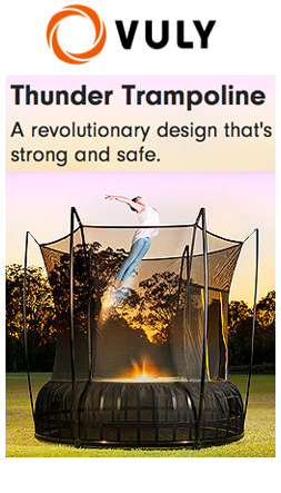 VULY Thunder trampolines